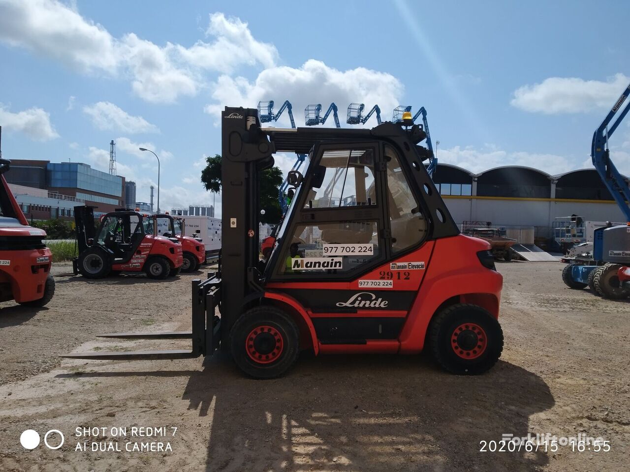 forklift diesel Linde H70D-02