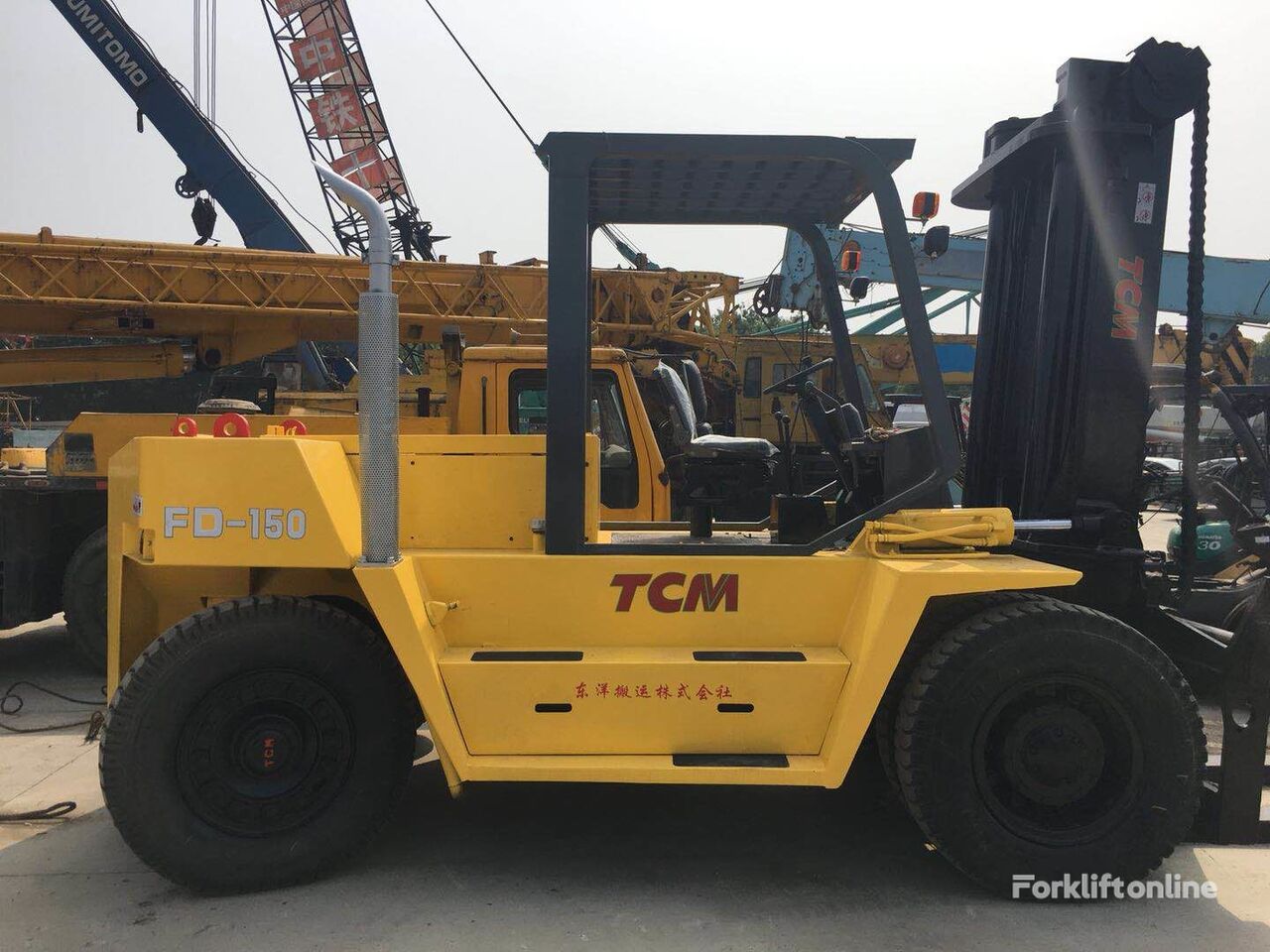 forklift diesel TCM FD150