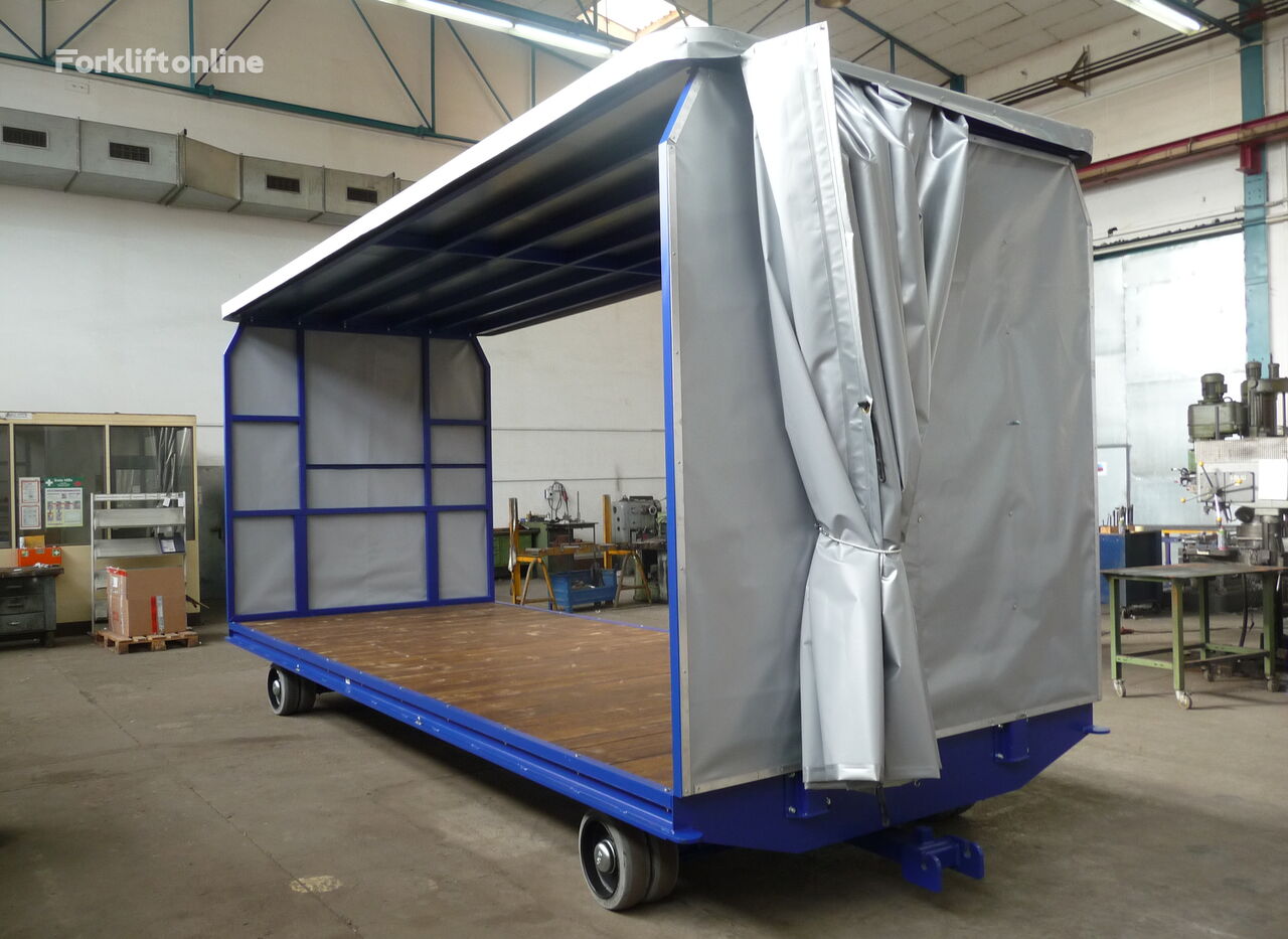 trailer industri Multi-Trans 16 t Industrieanhänger VAL 30 mit Aufbau